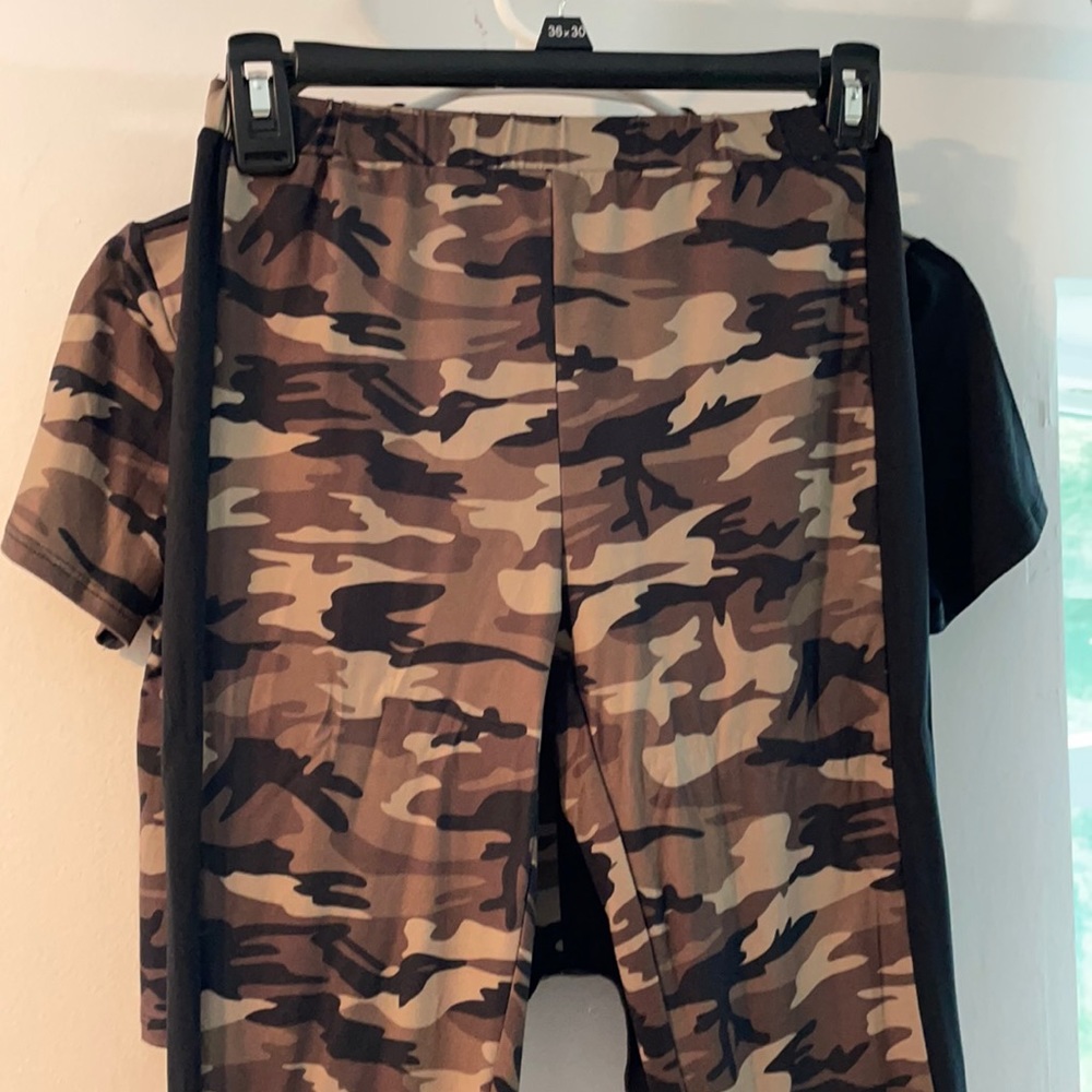 SHEIN outfit set shirt and pants new never worn